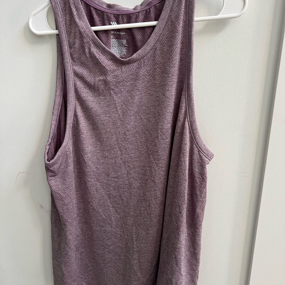 All in Motion Lavender Tank Top